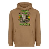 Toasted Coconut Sham rockin St. Patrick's Day Heavyweight Hoodie - CowGirlArtShop