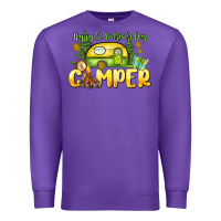 Purple Happy St. Patrick's Day camper Premium Sweatshirt - HowdyJamesFarm