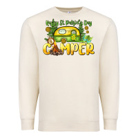 Sandshell Happy St. Patrick's Day camper Premium Sweatshirt - HowdyJamesFarm