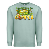 Seafoam Happy St. Patrick's Day camper Premium Sweatshirt - HowdyJamesFarm