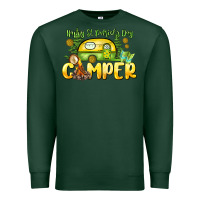 Sports Green Happy St. Patrick's Day camper Premium Sweatshirt - HowdyJamesFarm