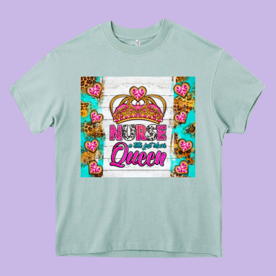 Nurse A Title Just Above Queen Tumbler Heavy Core Tee Designed By Bundleandbundleshop