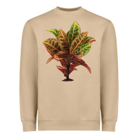 Mushroom Croton Heavyweight Sweatshirt - LillyAllenDesigns