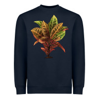 Navy Croton Heavyweight Sweatshirt - LillyAllenDesigns