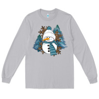 Moon Dust Snowman Winter Long Sleeve Tee - RanaPortraitStore