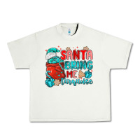 Pistachio santa bring me turquoise Urban Heavy Tee - MaliasSmallBusiness