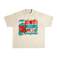 Sandshell santa bring me turquoise Urban Heavy Tee - MaliasSmallBusiness