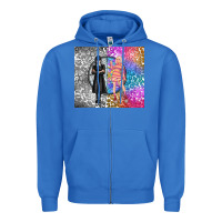 True Royal gothic girl and colorful girl best friends Zipper Hoodie - TumblerDesignByShophia