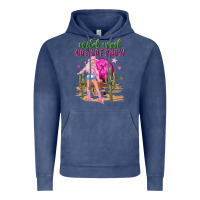 Vintage Denim wild west cowboy show Vintage Hoodie - NancyCooperArtShop