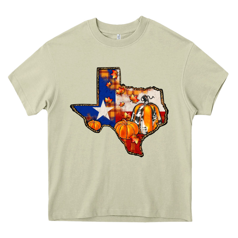 Texas Map Fall Heavy Core Tee by JahusDesignShop | Teevron