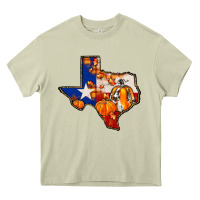 Mossy texas map fall Heavy Core Tee - JahusDesignShop