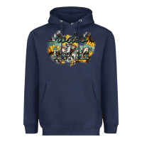 Navy Rodeo mom mother's day Heavyweight Hoodie - HowdyJamesFarm