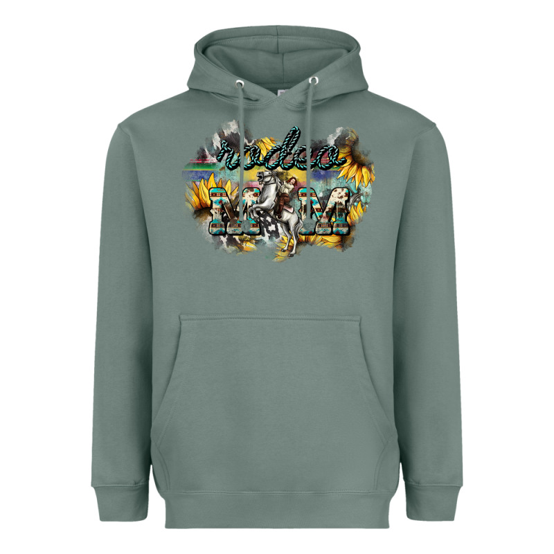 Rodeo Mom Mother's Day Heavyweight Hoodie by HowdyJamesFarm | Teevron