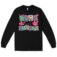 Black hugs and kisses Long Sleeve Tee - LillyAllenDesigns