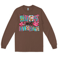 Chestnut hugs and kisses Long Sleeve Tee - LillyAllenDesigns