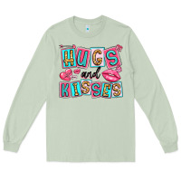 Matcha hugs and kisses Long Sleeve Tee - LillyAllenDesigns