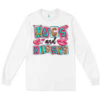 White hugs and kisses Long Sleeve Tee - LillyAllenDesigns