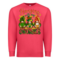 Cardinal Hanging with my gnomies Premium Sweatshirt - HowdyJamesFarm