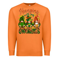 Carrot Hanging with my gnomies Premium Sweatshirt - HowdyJamesFarm