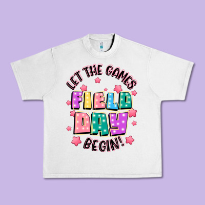 Field Day Let The Games Begin Urban Heavy Tee Designed By Jahusdesignshop