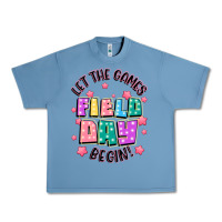 Pebble Blue field day let the games begin Urban Heavy Tee - JahusDesignShop