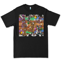 Black easter bunny egg cowhide leopard Premium Tee - Artiststas