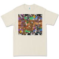 Bone easter bunny egg cowhide leopard Premium Tee - Artiststas