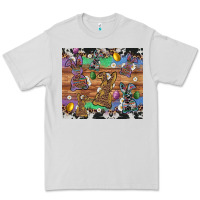 Dove Grey easter bunny egg cowhide leopard Premium Tee - Artiststas