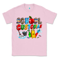 Bubblegum Pink school custodian Classic Tee - NancyCooperArtShop