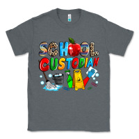 Charcoal Heather school custodian Classic Tee - NancyCooperArtShop