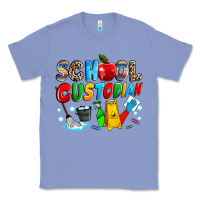 Colony Blue school custodian Classic Tee - NancyCooperArtShop