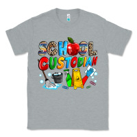 Heather Grey school custodian Classic Tee - NancyCooperArtShop