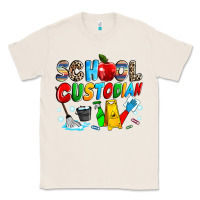 Natural school custodian Classic Tee - NancyCooperArtShop