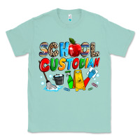 Seafoam school custodian Classic Tee - NancyCooperArtShop