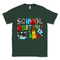Sports Green school custodian Classic Tee - NancyCooperArtShop