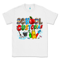 White school custodian Classic Tee - NancyCooperArtShop