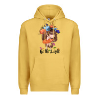 Antique Gold Be the light Premium Hoodie - CowGirlArtShop
