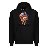 Black Be the light Premium Hoodie - CowGirlArtShop