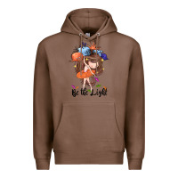 Chestnut Be the light Premium Hoodie - CowGirlArtShop