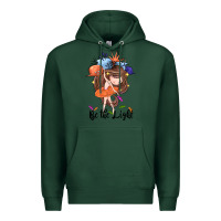 Sports Green Be the light Premium Hoodie - CowGirlArtShop