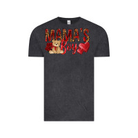 Mamas Boy With Leopard Vintage Tee | Teevron