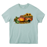 Arona sunflower truck Heavy Core Tee - JahusDesignShop