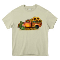 Mossy sunflower truck Heavy Core Tee - JahusDesignShop