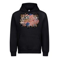 Black 4th of july background Urban Hoodie - BundleAndBundleShop