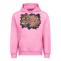 Fuchsia Pink 4th of july background Urban Hoodie - BundleAndBundleShop