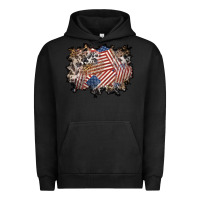 Pigment Black 4th of july background Urban Hoodie - BundleAndBundleShop