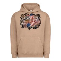 Pigment Burro 4th of july background Urban Hoodie - BundleAndBundleShop