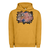 Pigment Peanut Butter 4th of july background Urban Hoodie - BundleAndBundleShop