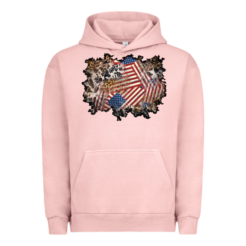 4th Of July Background Urban Hoodie by BundleAndBundleShop | Teevron