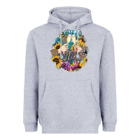 Heather Grey Cool mom club mother's day Heavyweight Hoodie - HowdyJamesFarm